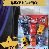 Набор машинок тачки/молния маквин маккуин/игровой 6