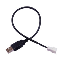 Кабель-переходник с разъемом USB A Male на 2 Pin для ПК, настольного компьютера