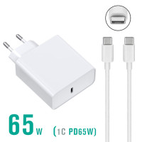 Зарядное устройство USB Type-C для ноутбуков, 45/65/20 в, 3,25 А