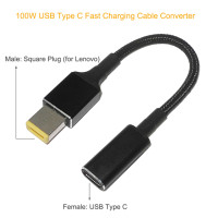 Универсальное зарядное устройство с USB C PD на DC, 100 Вт