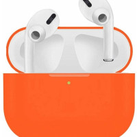 Силиконовый чехол для наушников Silicone Case для Apple AirPods Pro, peach