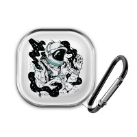 Чехол для наушников Samsung Galaxy Buds 2/Pro/Live "Космонавт арт"