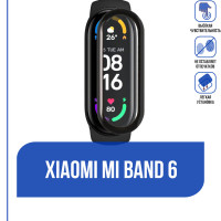 Защитная пленка для часов Xiaomi Mi Band 6 (черный)