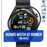 Защитная пленка для часов Huawei Watch GT Runner 46мм / Хуавей Вотч Джи Ти Раннер 46мм