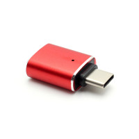 Переходник Jamme с USB 3.0 (мама/вход) на Type-C (папа/выход), Адаптер OTG Type-C для мобильных устройств, планшетов, смартфонов и компьютеров