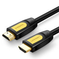 Кабель Ugreen HDMI 4K, цвет желтый/черный, 1 м (10115)