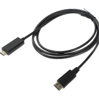 Кабель DisplayPort HDMI VCOM 1.8 метра 1080p 60Hz FULL HD провод медь (CG494-B)