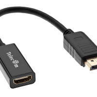 Переходник DisplayPort HDMI (M/F) TELECOM 0.2 метра 1080p 60Hz адаптер (TA553)