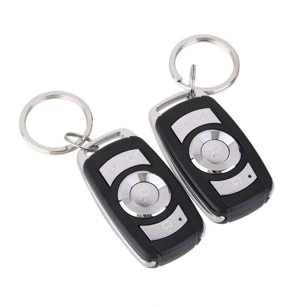 Car Vehicle Alarm Protection Security System Keyless Siren 2 Remote Control