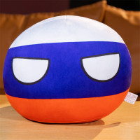 10 см 67 стилей шар в стране плюшевая игрушка Polandball кулон флаг страны мяч подарки для детей Аргентина земляной мяч мягкая кукла