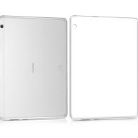 Чехол задняя-панель-накладка-бампер MyPads Tocco для Huawei MediaPad T5 10 (AGS2-L09/AL00/W09) ультра-тонкий из мягкого качественного силикона прозрачный 