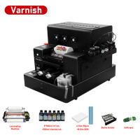 УФ планшетный принтер, Размер A4, EPSON L805, печатающая головка с вращением для бутылочной телефонной связи, акриловая фотография, стеклянный УФ DTF принтер для наклеек