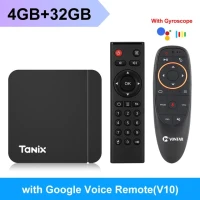 ТВ-приставка Tanix W2, Android 11, Amlogic S905W2, 4 + 64 Гб, поддержка AV1, Wi-Fi