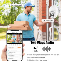 Наружная беспроводная купольная камера видеонаблюдения, разные модификации