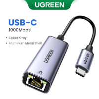 UGREEN USB Ethernet-адаптер USB3.0/USB2.0 1000 Мбит/с/100 Мбит/с USB RJ45 Сетевая карта для ноутбука Xiaomi Mi Box Nintendo Switch Lenovo DELL HP Macbook Mac OS Windows Linux Гигабитный интернет-адаптер USB Lan