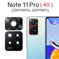 Стекло объектива задней камеры для Xiaomi Redmi Note 11 Pro 4G 2201116TG 2201116TI Стекло для камеры смартфона запасные части для ремонта