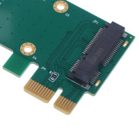 L74B беспроводная карта PCIE на Mini PCIE PCI-E Райзер карта WiFi адаптер модели SQWF-M1