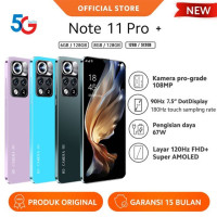 Смартфон Note11 pro+ новый смартфон Поддержка музыки и фильмов Поддержка большого объема памяти Поддержка хранения изображений Ультратонкое универсальное устройство  Mi   POCQ A97  realmi M70#*183￥&Note83-30 12/512 ГБ, черный