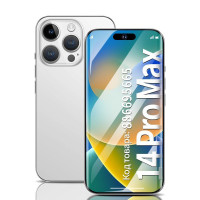 Смартфон 14 Pro Max 7,3-дюймовый 4G,смартфоны Google Play（поддерживать） 12/512 ГБ, белый