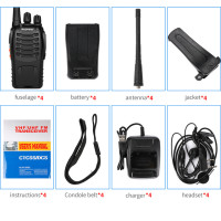 Рация Baofeng 888S Walkie Talkie BF-888S 5W