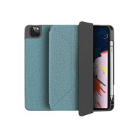 Чехол G-Case iPad 10 10.9" (2022) с держателем для Apple Pencil Y-сложение + Camera Fold зеленый Denim Classic Plus