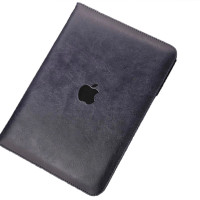 Чехол бизнес класса MyPads для Apple iPad 7 10.2 (2019)/Apple iPad 8 10.2 (2020)/Apple iPad 9 10.2 (2021)  - A2197, A2200, A2198, A2270, A2428, A2429, A2430 с визитницей из кожи синий 