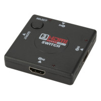 Мини-HDMI-переключатель Grwibeou, 3 входа, 1 выход, 3 порта