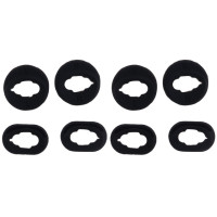 Мягкие силиконовые наушники OOTDTY, насадки для ушей, затычки для ушей, наушники-вкладыши для SAMSUNG Galaxy Buds live Bluetooth, наушники