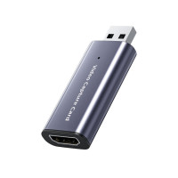 Карта видеозахвата Unnlink USB 2,0, 4K, 30 кадров/с, HDMI на USB, 1080P, 60 кадров/с