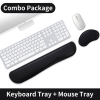 Новый Коврик для мыши, защита для запястья, коврик для клавиатуры, защита для запястья, нескользящее основание для ПК, эргономичный коврик для поддержки запястья