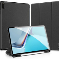 Чехол-книжка MyPads с функцией засыпания для Huawei MatePad 11 (DBY-W09) 2021 черного цвета