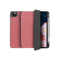 Чехол G-Case iPad mini 4 / mini 5 с держателем для Apple Pencil Y-сложение + Camera Fold розовый Denim Classic Plus