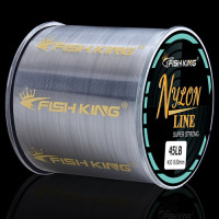 Леска рыболовная FISH KING нейлоновая, 300 / 500 м, толщина 0.14 - 0.50 мм, цвет в ассортименте