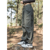 Psalmist歌頌者美式復古小個子寬鬆情侶百搭顯瘦休閒褲男女工裝褲