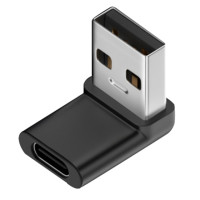 Переходник с USB 3,0 «папа» на Type C «мама» под прямым углом 90 градусов