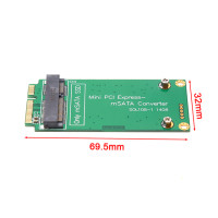 Адаптер SATA Mini PCIe SSD к SATA Mini PCIe