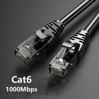 Сетевой кабель UTP Cat 6 RJ 45, витая пара патч-кордов для ноутбуков и маршрутизаторов, сетевой кабель Cat6, 10 м