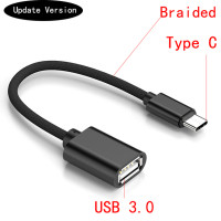 Микро-USB OTG преобразователь USB 3,0 и 2,0 в Type C OTG адаптер кабель USB «Мама» в Type C «папа»