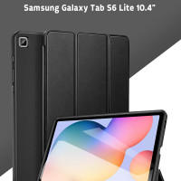 Чехол для планшета Samsung Galaxy Tab S6 Lite 10.4" с местом для стилуса S Pen, чёрный