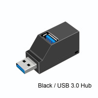 Адаптер-концентратор USB 3,0/2,0, цвет в ассортименте