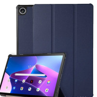 Чехол-обложка MyPads iL Sottile для Lenovo Tab M10 Plus 3rd Gen (TB-125FU/128FU 10.6) / Xiaoxin Pad 2022 (2022) TB128FU ультратонкий, синий