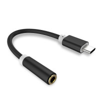 Адаптер для аудиокабеля с разъемами USB Type-C и 3,5 мм