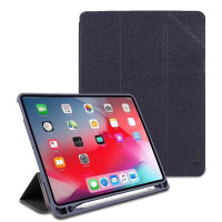 Чехол G-Case iPad mini 4 / mini 5 с держателем для Apple Pencil тройное сложение черный Denim Roadster Plus