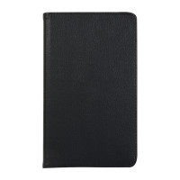 Чехол-подставка MyPads для Huawei MediaPad T5 10 (AGS2-L09/AL00/W09) на пластиковой основе кожаный поворотный роторный оборотный с трансформацией в подставку черный