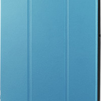 Чехол-обложка MyPads для Lenovo Tab 4 8 TB-8504X/N/F тонкий умный кожаный на пластиковой основе с трансформацией в подставку голубой