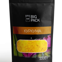 Настоящая Куркума оранжевая молотая с повышенным содержанием куркумина BIG PACK Premium 1 кг / 1000 грамм / Куркума сорт экстра / Куркума натуральная / Суперфуд / Для похудения / Корень куркумы порошок / Для повышения иммунитета