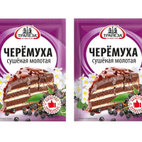 Черемуха Трапеза сушеная молотая, 2 уп по 40 г