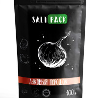 Натуральный Луковый порошок PREMIUM, SALT PACK, 100 грамм / Лук сушеный не жареный измельченный / Лук молотый / Пряность приправа для горячих и холодных блюд / для блюд из мяса, рыбы, птицы, овощей / Для салатов