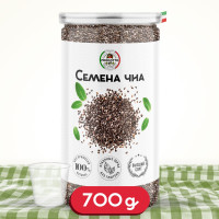 Моно приправы, специи, травы. Чиа семена для похудения 700 грамм, суперфуд для правильного питания, снижения веса с высоким содержанием белков и пищевой клетчатки, салатов супов йогуртов десертов