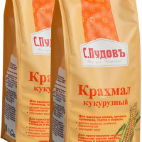 Крахмал С.Пудовъ, кукурузный, 2 шт по 200 г